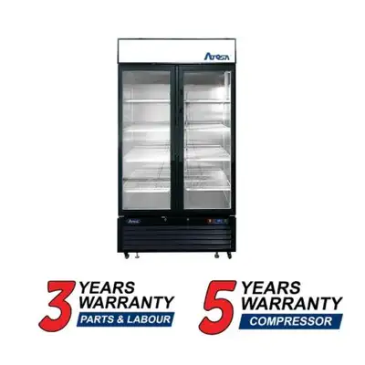 Atosa MCF8733GR Double Door 40" Wide Display Refrigerator, View more