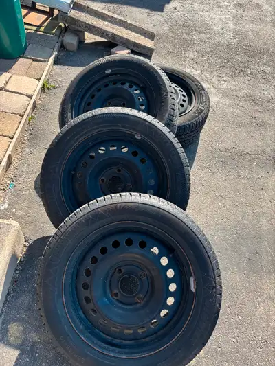 Winter tires on 4 bolt pattern rims, bought two years ago and only used for two winter seasons. Lots...