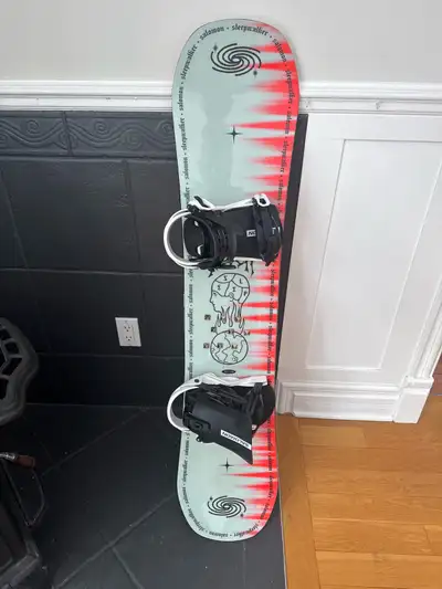 Snowboard 127CM and Boots size 6 (youth), View more