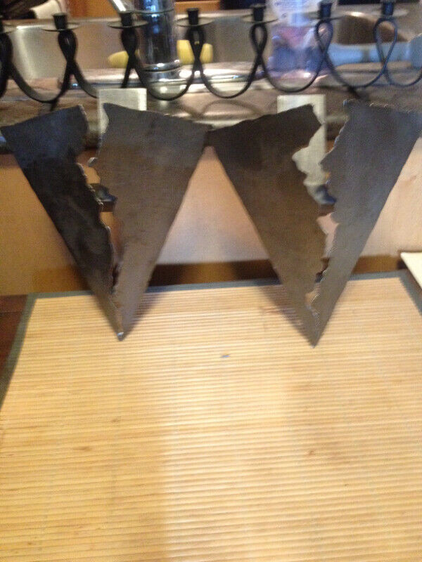 Very cool metal wall sconces in Home Décor & Accents in Guelph - Image 2