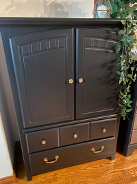 SOLD.    Solid wood armoire