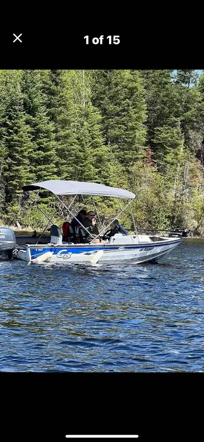 Selling my 2010 G3 16’ with a 90 Yamaha, 5” Lawrence and a 8” Lawrence, with side scan, maps. Bimini...