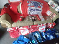 Assorted Budweiser and Bud Light Items