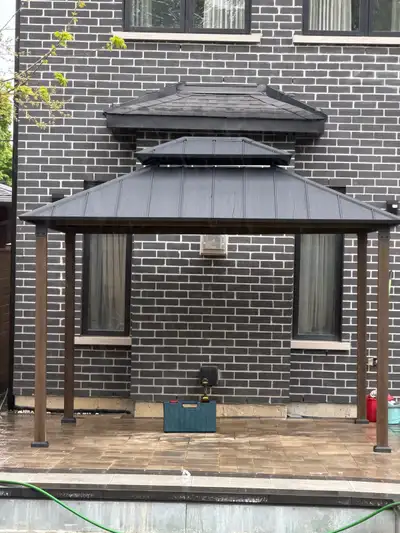 ASSEMBLY GAZEBO • INSTALLATION , View more