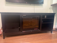 FIREPLACE T.V STAND
