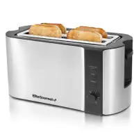 Elite Gourmet ECT-3100 Maxi-Matic 4 Slice Long Toaster