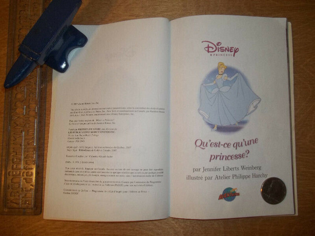 Disney-J'apprends à lire. Qu'est-ce une princesse? dans Livres jeunesse et ados  à Ville de Montréal - Image 2