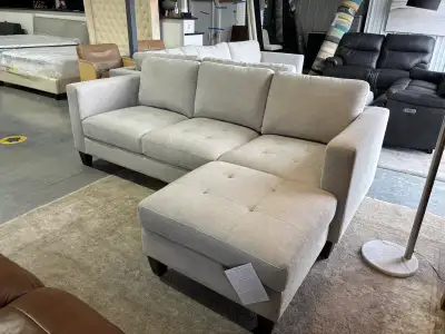Fabric sofa with ottoman , View more