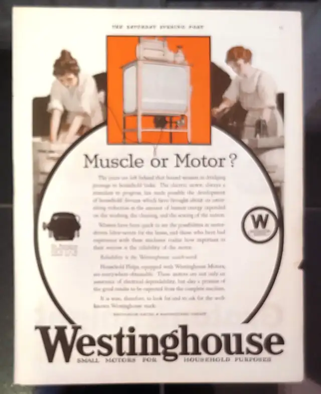 Old washing machine ads dating 1921. in Arts & Collectibles in Belleville - Image 6