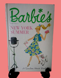 Barbie's New York Summer by Cynthia Lawrence 1962 w/ Dust Jacket