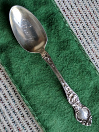 Robert Wallace and Sons Sterling Silver Spoon