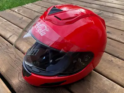 Coke/NASCAR Collectible Motorcycle Helmet – Large Asking $75 Ideal for collectors or racing fans. Th...