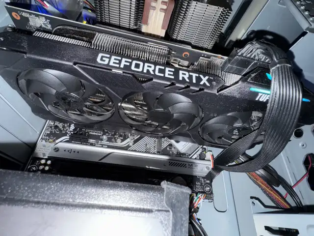 Carte vidéo Asus Tuf Gaming RTX 3070 Ti in System Components in Québec City - Image 3