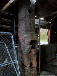 Historical red brick from Marburg Blacksmith Shop
