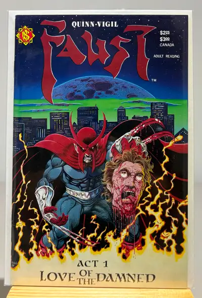 Faust #1 2nd Print Northstar Comics 1989 mature comic book, View more