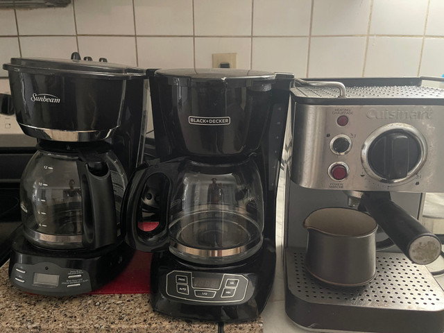 Cuisinant Espresso Maker, Sunbeam Coffee Machine and Black and D | Coffee  Makers | City of Toronto | Kijiji