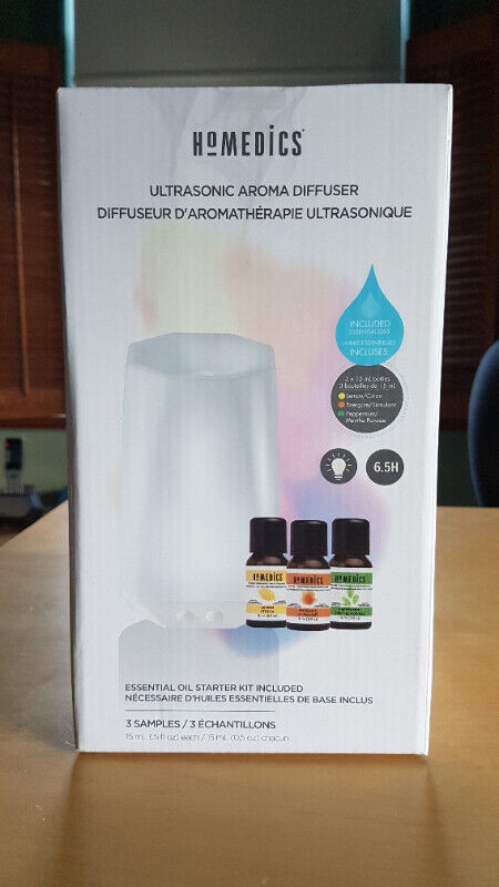 Aroma Diffuser by HoMedics (New!) in Home Décor & Accents in Brockville