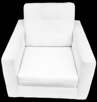 FREE DELIVERY White Armchair / sofa chair sofa / couch