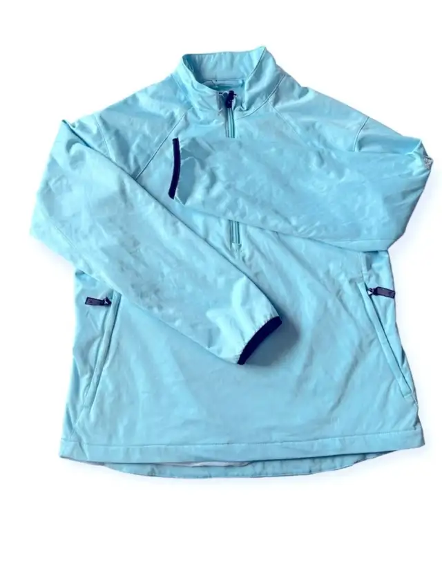 Adidas Set-Black Cropped Leggings (L) and Blue Windbreaker Sm in Women's - Tops & Outerwear in Cambridge - Image 5