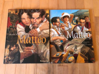 3 premières époques BD Mattéo par JeanPierre Gibrat, état neuf