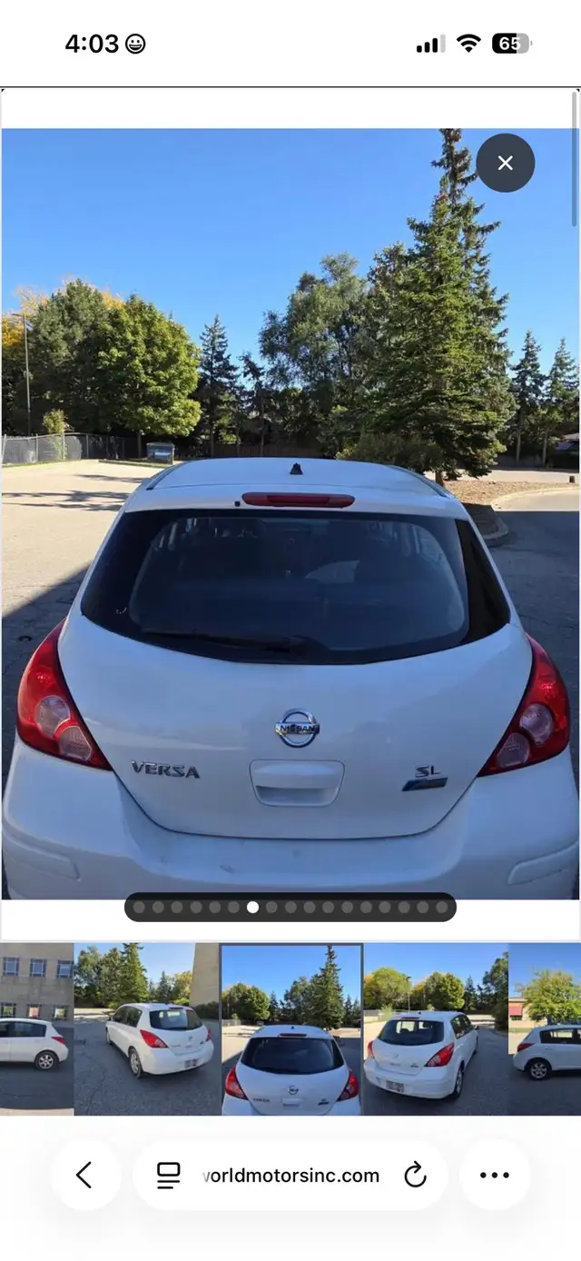Nissan versa 548407634769356802
