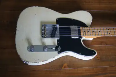 MJT Relic aged Custom Blonde Telacaster, View more
