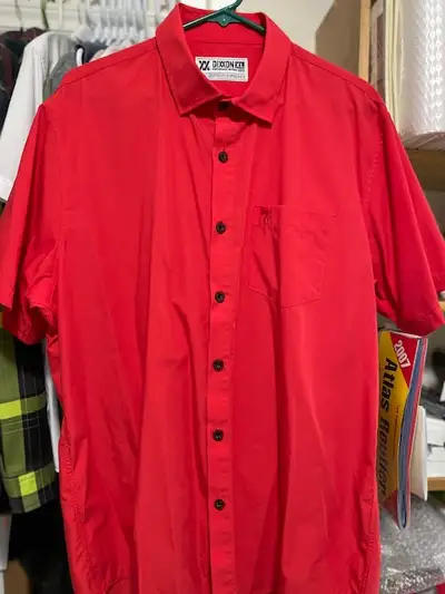 DIXXON PERFORMANCE BAMBOO RED S/S SHIRT, SIZE XL, LIKE NEW, View more