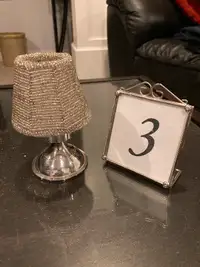 Wedding Candle & Table Number Holders