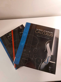 Calculus textbooks by James Stewart 