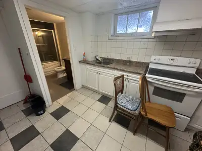 Room for rent next to Mohawk college. The room in basement with private kitchen and bathroom for $11...