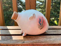 Vintage Ceramic Pottery Piggy Bank