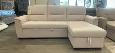  FLOOR MODEL SALE – Modern Sleeper Sectional Sofa Bed , View more