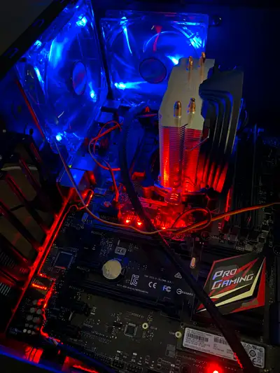 Custom computer tower: 16G DDR4, i5 6600K, M.2 SSD, 1TB WD, HDMI, View more
