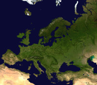 Carte d'Europe ou d'Amérique du Nord 2024 pour GPS Garmin