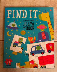 Kid’s Jigsaw Puzzle book (new)
