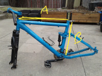 Raleigh Bike Frame, plus other Bike Parts