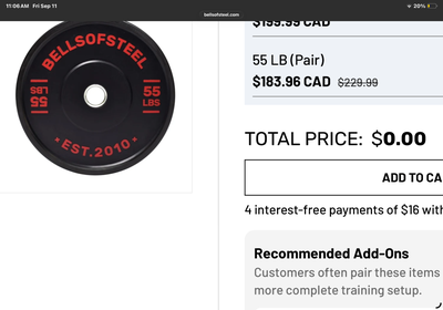 Bells of Steel Bumper Plates, View more
