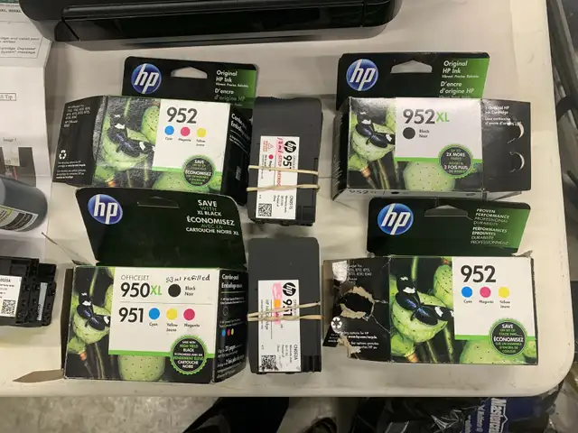 Hp office jet pro 8710 with ink and cartridges in Printers, Scanners & Fax in Owen Sound - Image 5