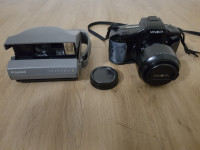 Film Cameras Polaroid Spectra 2 and Minolta Maxxum 7xi