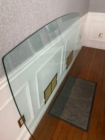 TEMPERED GLASS TABLE TOP 65.5 X 42 INCHES