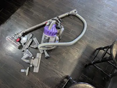 Briefly used Dyson vacuum. All attachments included. $150.00. Excellent condition.