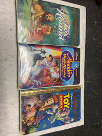  Disney VHS tapes