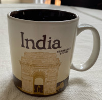 Limited edition, rare, discontinued Starbucks mug - INDIA