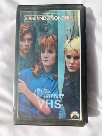 Relive the 80s classic with this original Some Kind of Wonderful VHS tape, featuring Eric Stoltz, Ma...