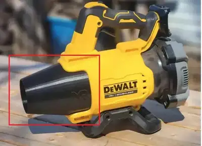 DEWALT 18V Max XR DCBL Leaf Blower Stocky Short Nozzle, View more