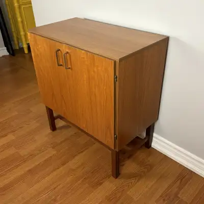 Vintage Mid Century Record Stand, View more