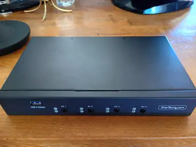 Startech KVM mouse and keyboard switch, View more