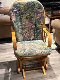 Sliding solid wood chair. , View more