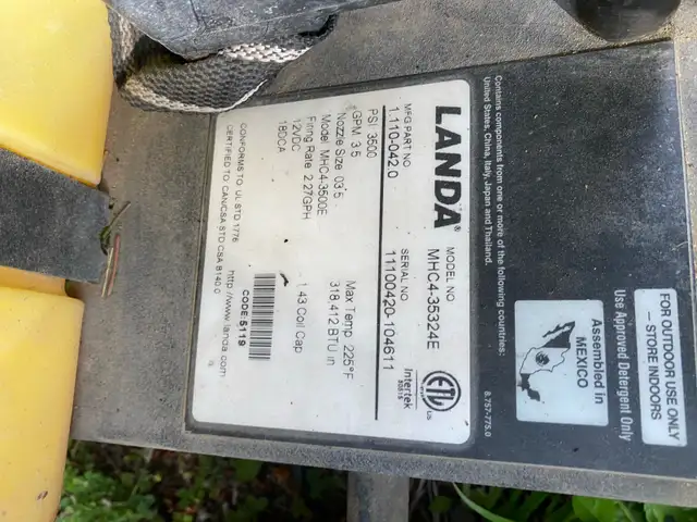 Industrial Hot/Cold water pressure washer in Other in Williams Lake - Image 4