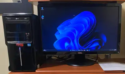 Computer Tower and Monitor, View more